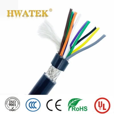 UL20936 Оболочка из полиуретана, многопарный гибкий кабель с оплеткой из полиуретана для прокладки кабелей буксирной цепи и соединительных кабелей
